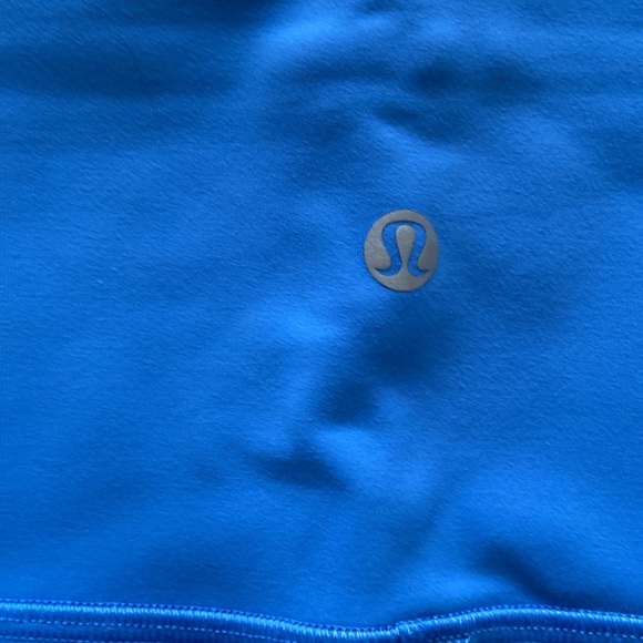 NWT Lululemon Wunder Train High-Rise Crop 23" inseam Blue Nile Size: 14 - Picture 7 of 8